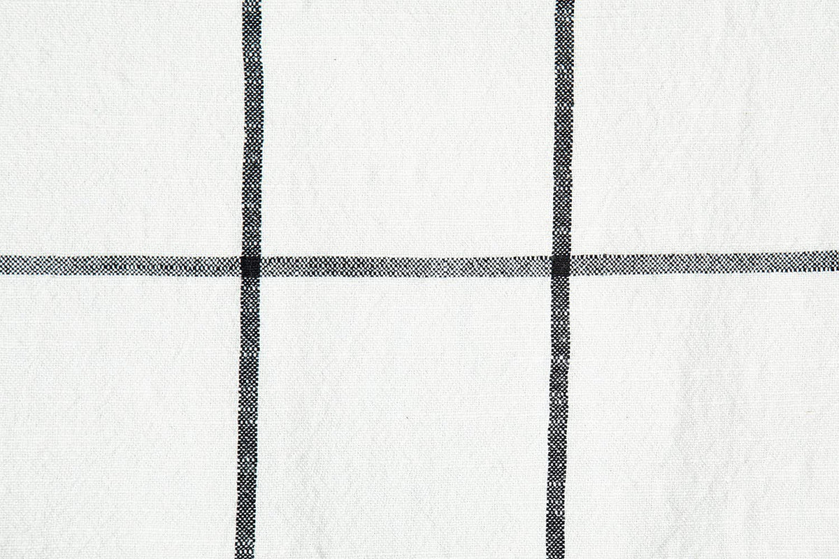 Sticky Toffee Yarn Dyed Farmhouse Plaid Placemat Set, 4 Pack, 14" x 19"