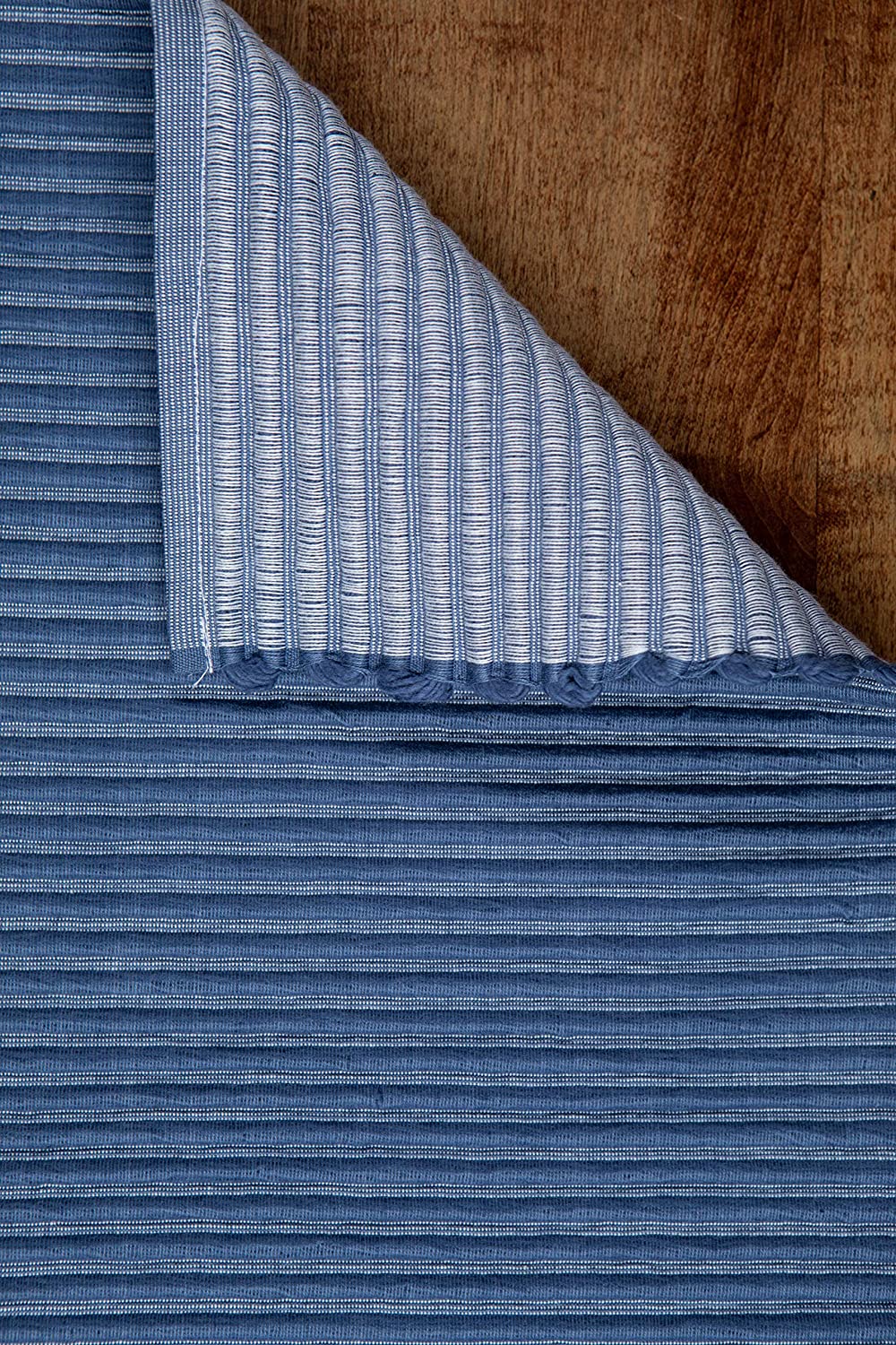 Sticky Toffee Chunky Ribbed Reversible Placemat Set, 4 Pack, 14" x 19"