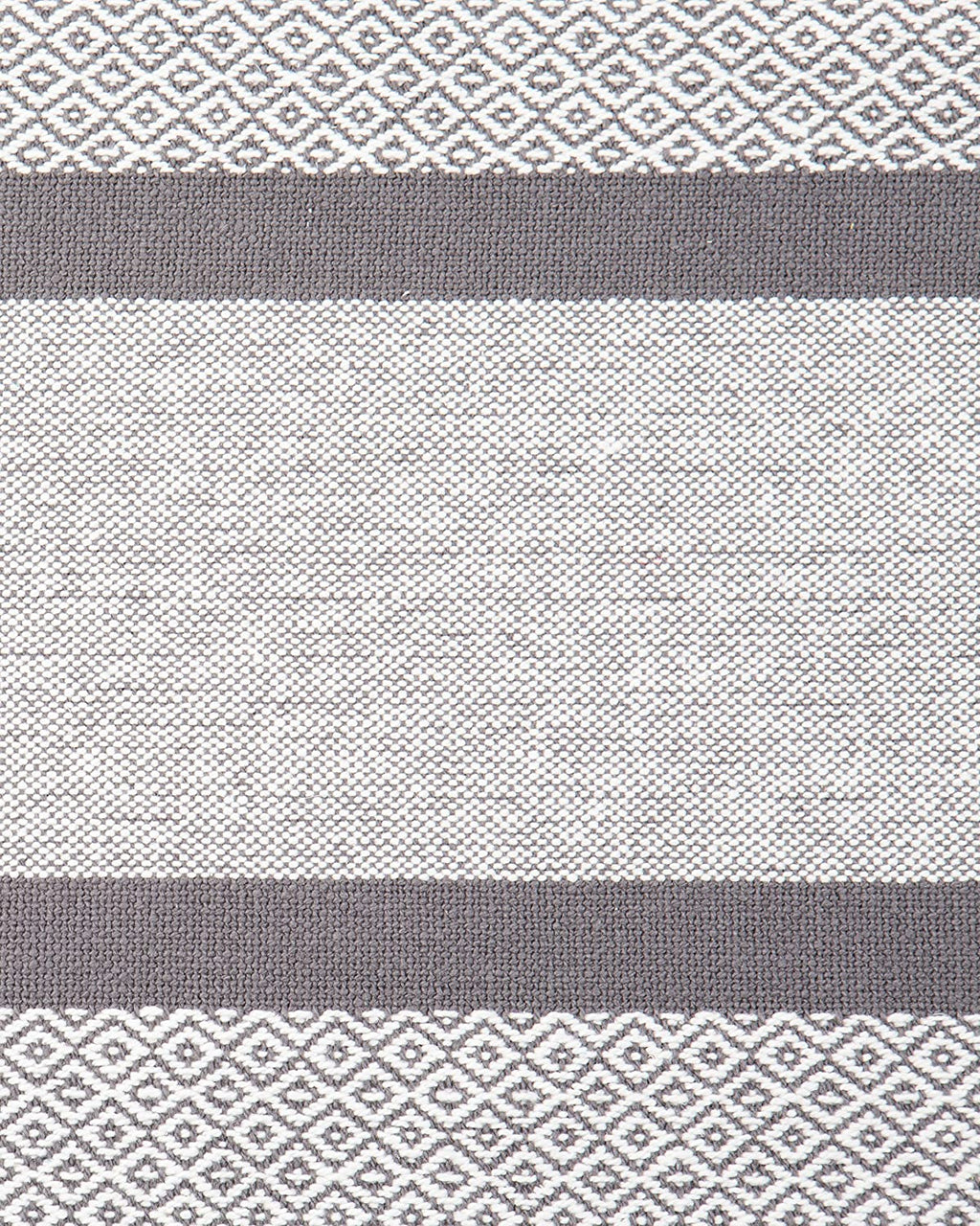 Sticky Toffee Cotton Woven Placemat Set with Fringe, Traditional Diamond, 4 Pack, 14" x 19"
