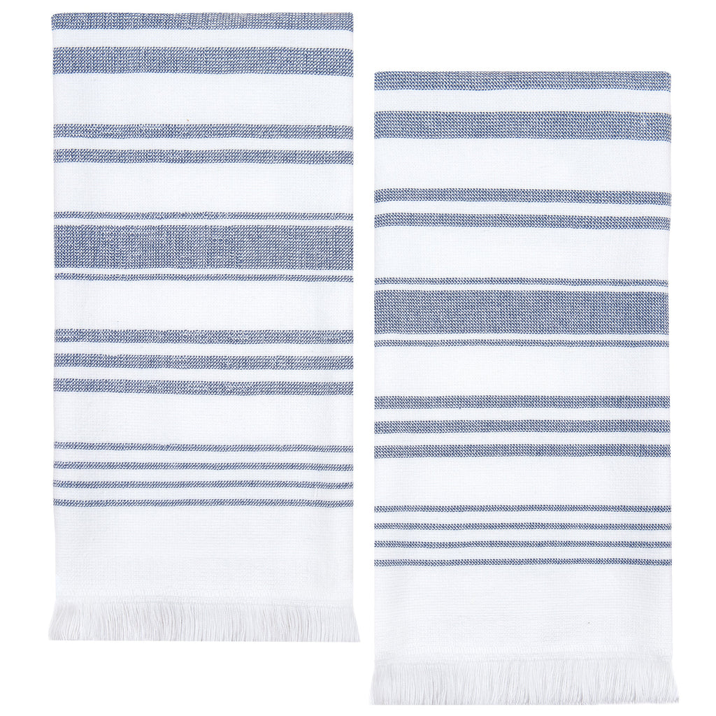 Sticky Toffee Hammam Cotton Hand Towels, 2 pack, 28" x 16"
