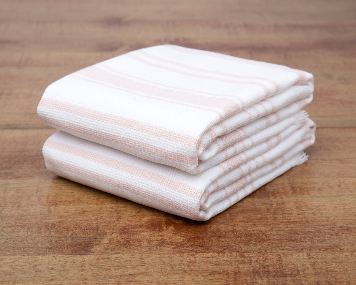 Sticky Toffee Hammam Cotton Hand Towels, 2 pack, 28" x 16"