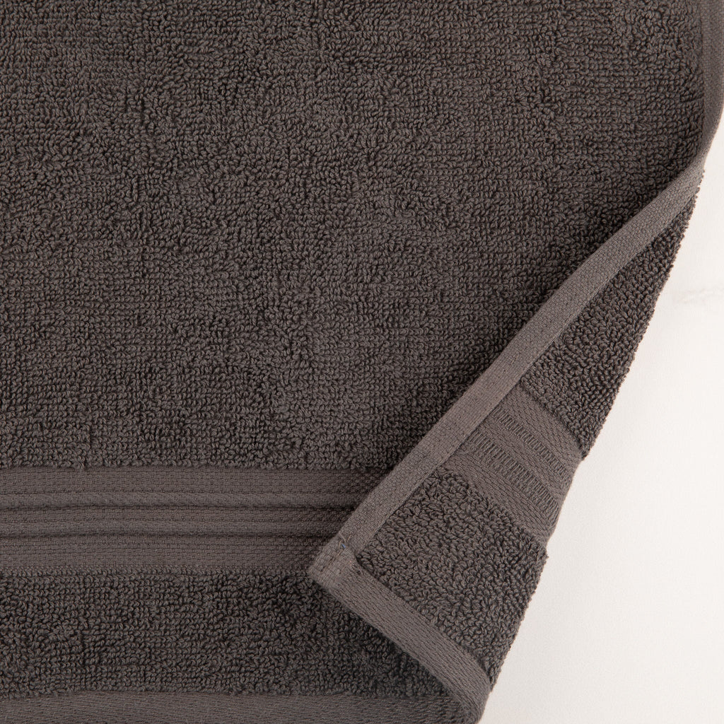 Sticky Toffee Terry Cotton Hand Towels Set, 2 pack, 16" x 28"