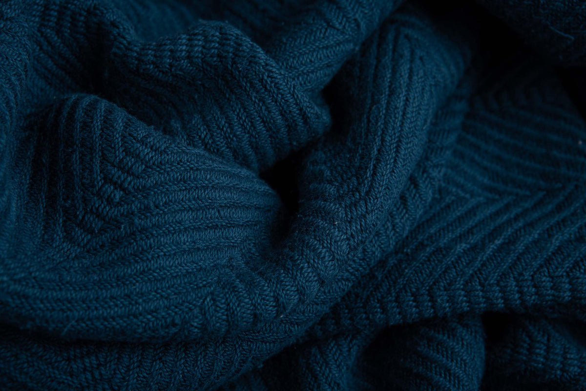 Sticky Toffee Woven Cotton Lightweight Throw Blanket, 60" x 50"