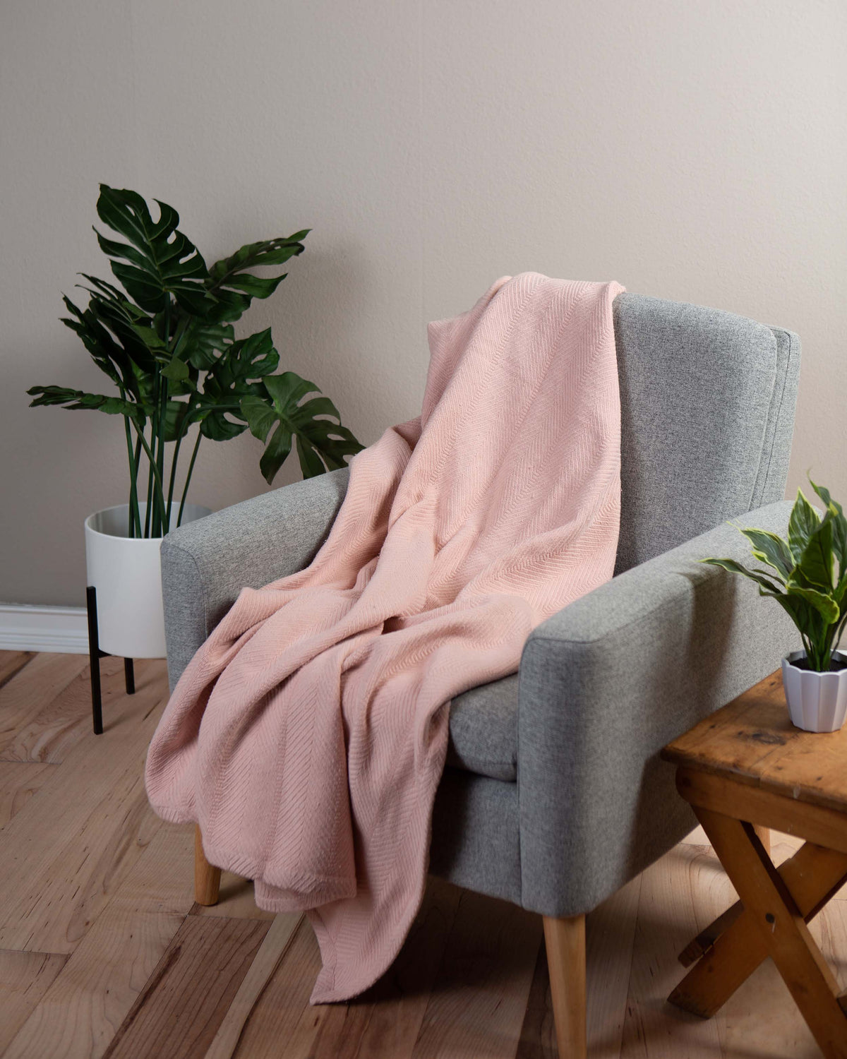 Sticky Toffee Woven Cotton Lightweight Throw Blanket, 60" x 50"