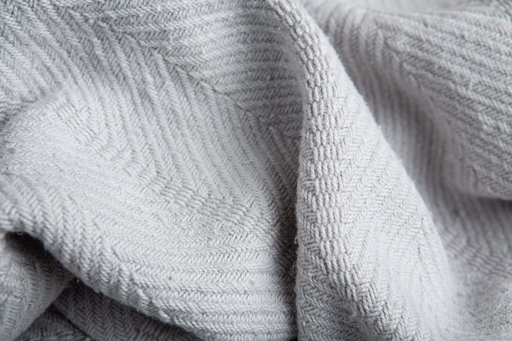 Sticky Toffee Woven Cotton Lightweight Throw Blanket, 60" x 50"