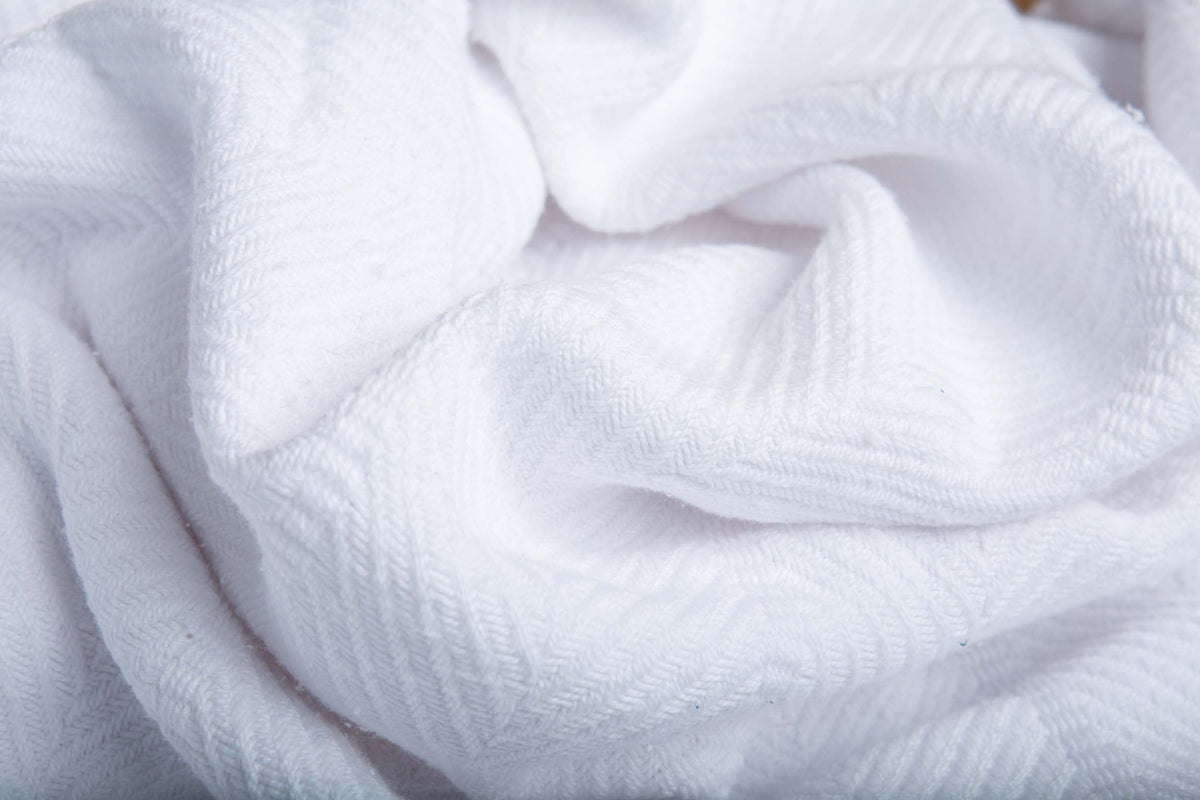 Sticky Toffee Woven Cotton Lightweight Throw Blanket, 60" x 50"